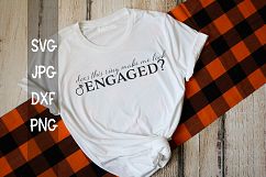 Does this ring make me look engaged, Engagement, SVG Product Image 1