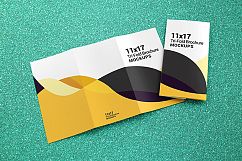 Trifold Brochure Mockups 11×17 size Product Image 3