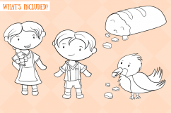 Hansel and Gretel Digital Stamps Product Image 2
