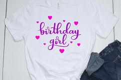 Birthday SVG Bundle / 4 birthday SVG files / Handlettered Product Image 8