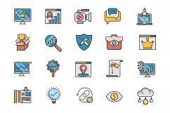 SEO and web optimization icons set Product Image 9