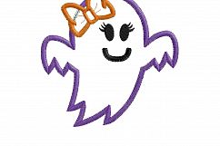 Funny Halloween Ghost Girl 1 Design Product Image 7