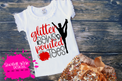 Glitter Bows &amp; Pointed Toes SVG Product Image 1