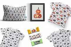 Happy Halloween - Watercolor Clip Art Set Product Image 8