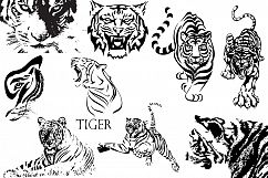 Lion and tiger logo Product Image 9