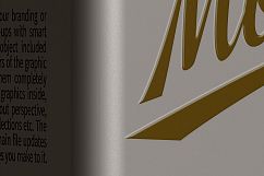 Metallic Glossy Tea Jar Mock-up Product Image 2