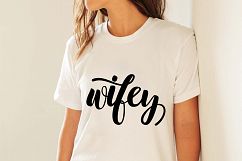 Wifey SVG PNG EPS DXF Wedding svg design Product Image 4