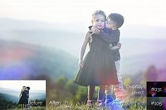 125 Light Leaks Photo Overlays Product Image 7