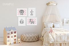 Kids Wall &amp; Frames Mockup - BUNDLE Product Image 11