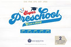Mini Bundle Preschool, Kinder, Senior Grad - editable years Product Image 2