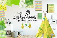 LUCKY-CHARMS , digital papers Product Image 1