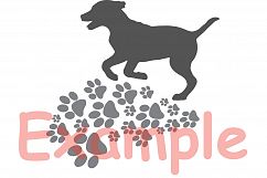 Puppy Paws SVG, Pet Paw dog dogs animal 764S Product Image 4