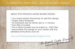 PSD Mood &amp; Vision Board Template #6 Product Image 6