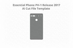 Essential Phone PH-1 / Vinyl Skin Vector Cut File Template  Product Image 1