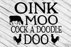 Oink Moo Cock A Doodle Doo Product Image 1