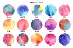 120 Watercolor PS Brushes Product Image 8