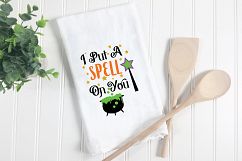 I Put a Spell on You SVG Cut File - Halloween SVG DXF EPS Product Image 2