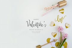 Valentine&#039;s Styled Photo Bundle - Gold &amp; Rose Product Image 7