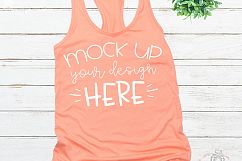 Mock up Next Level 1533 Light Orange Mockup Product Image 1