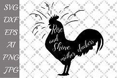 Rise and Shine Mother Cluckers Svg Product Image 1