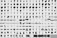 214 Spray Photoshop Brushes Product Image 6