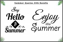 Summer Quotes SVG Bundle Product Image 2