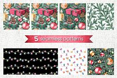 Watercolor Christmas cliparts Product Image 13
