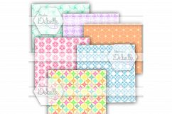 Mathemagical digital papers seamless pattern Product Image 2
