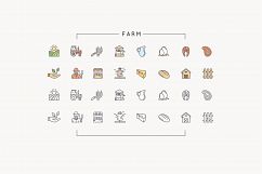 112 icons /farm/gardening/apiculture Product Image 6