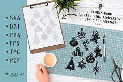 Christmas Hanging Decorations - SVG EPS DXF PNG PDF JPG  Product Image 4