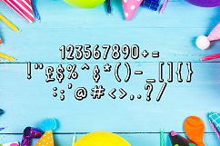 Happy Birthday Font Product Image 6