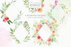 Flower Market Watercolor Collection Product Image 13