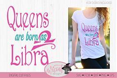 Libra sign svg, Zodiac quote svg, Queens quote svg, born as Product Image 4