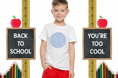 Kids t shirt Mockup Back to School Bundle Product Image 2