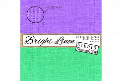 Linen Digital Paper - 12 Colorful Linen Paper Product Image 2