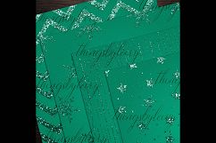 16 Red and Green Glitter Christmas Printable Digital Papers Product Image 7