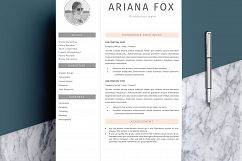 Creative Chic Resume Template Design Product Image 3