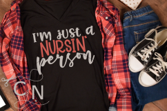 Nursin&#039; Person SVG  Product Image 1