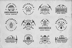 36 Vintage Mining Emblems part 2 Product Image 3