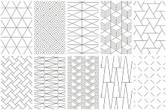Simple Line Geometric Patterns Product Image 7