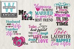 Wedding Cutting File KWD147 Product Image 1