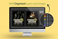 Fitness Training Flyer Template Product Image 3