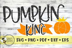 Pumpkin Queen &amp; Pumpkin King SVG Product Image 3