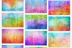  30 Hand Made Watercolor Backgrounds Product Image 2