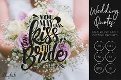 Wedding SVG Cut Files Bundle - Wedding Quotes - Wedding SVG Product Image 10