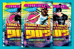 Now That&#039;s What I Call The 90&#039;s Flyer Template Product Image 1