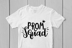 Prom Squad - Graduation SVG EPS DXF PNG Cutting Files Product Image 2