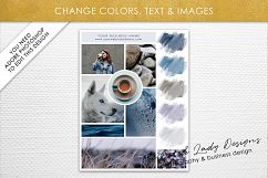 Mood &amp; Vision Board Template for Adobe Photoshop - Layered PSD Template - Design #5 Product Image 4