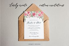 Loose Watercolor Roses &amp; Peonies Product Image 7
