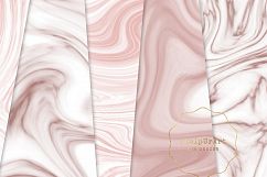 Pink Marbled Papers Product Image 2